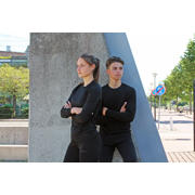thumbnail: Campri thermoshirt - zwart (set van 2)