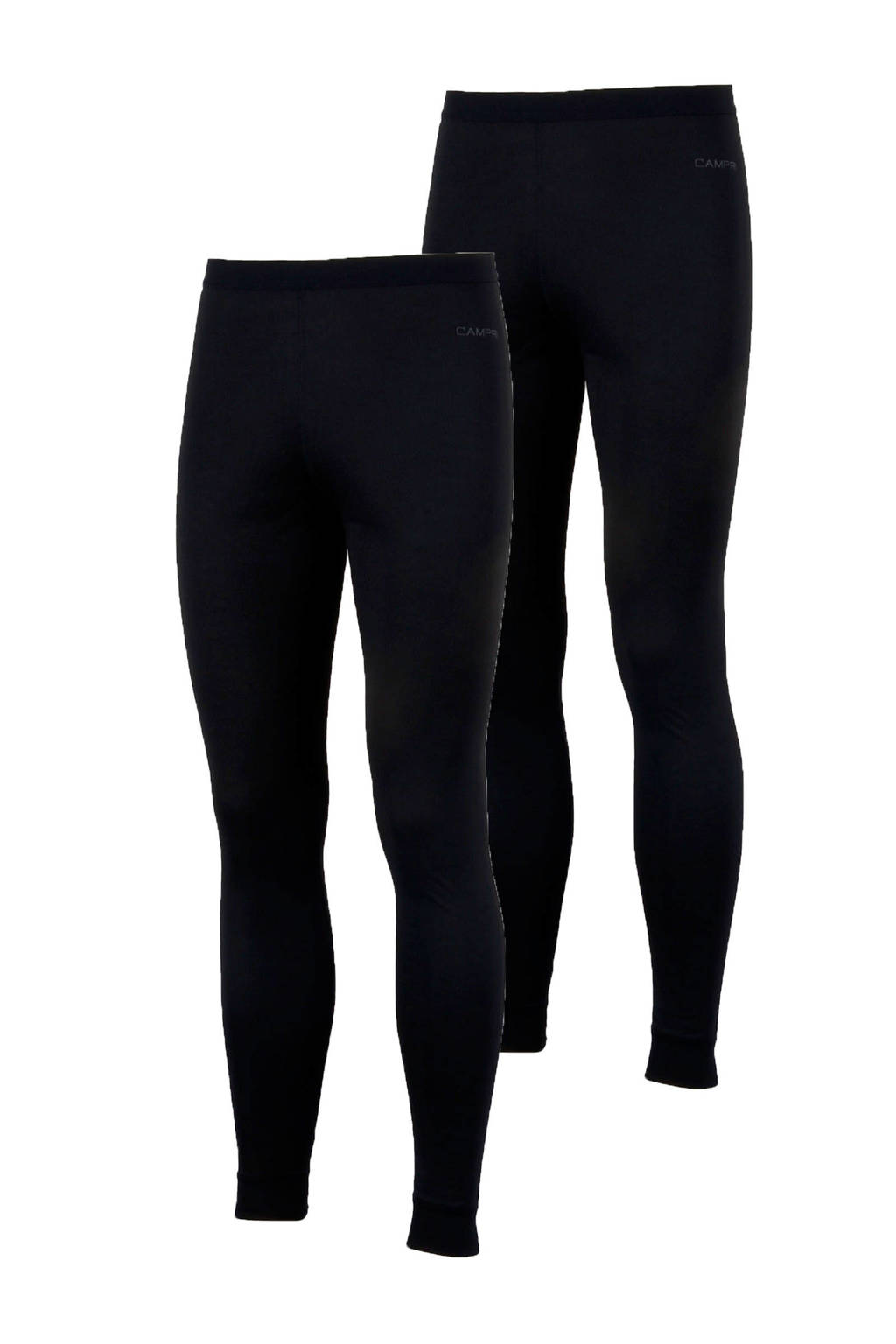 Campri thermobroek zwart (set van 2), Zwart