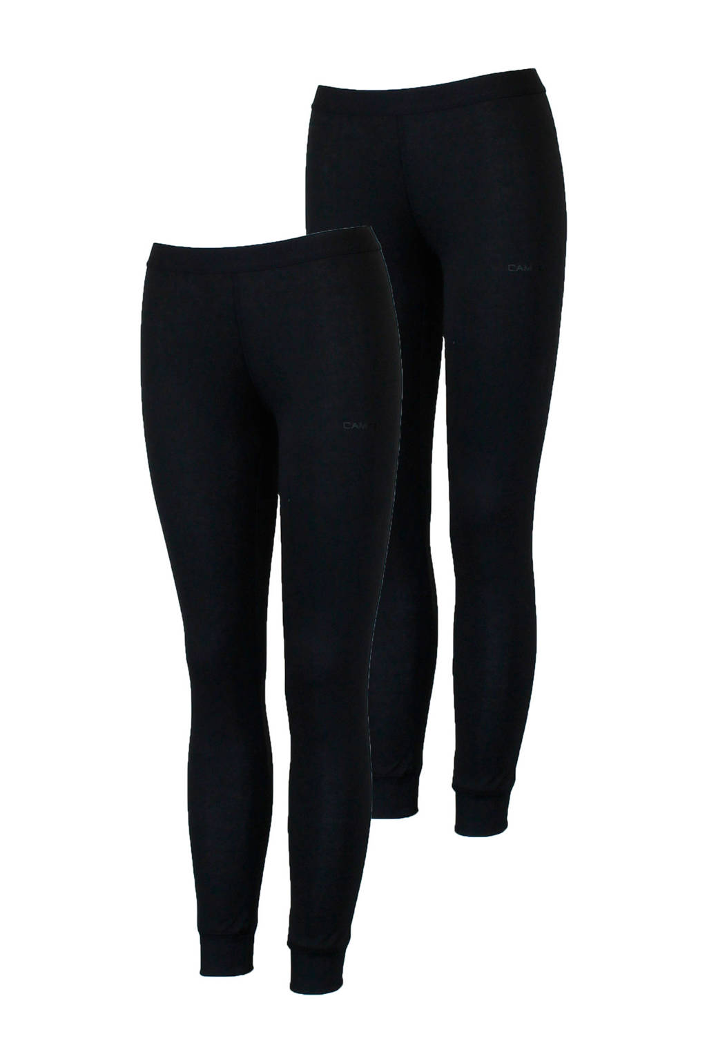 Campri thermobroek zwart (set van 2), Zwart