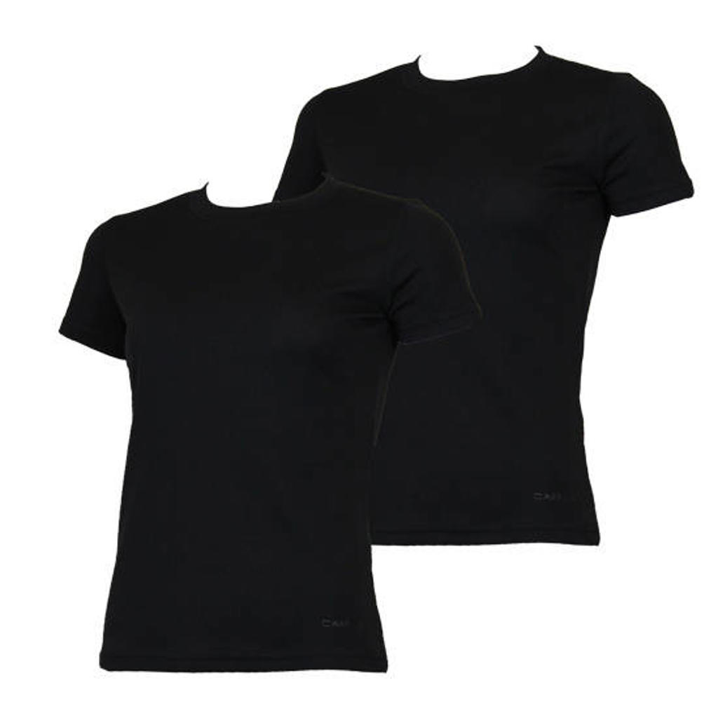 Campri thermoshirt - zwart (set van 2)