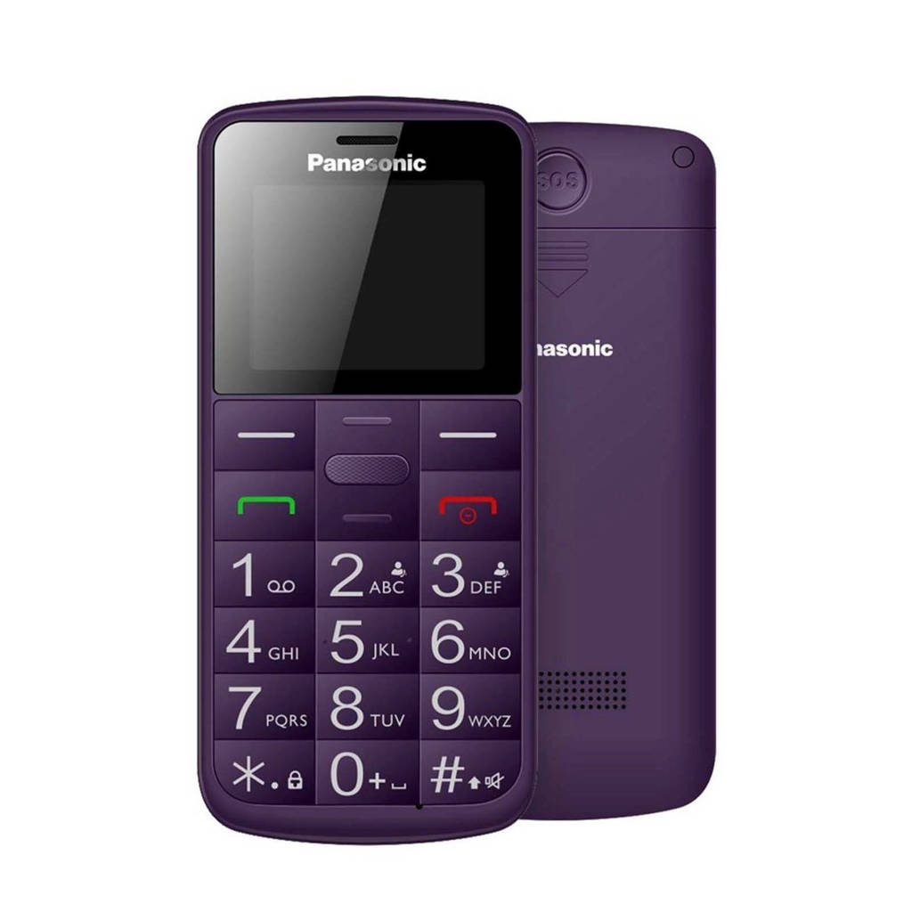 Panasonic KX-TU110EXV mobiele telefoon, Violet