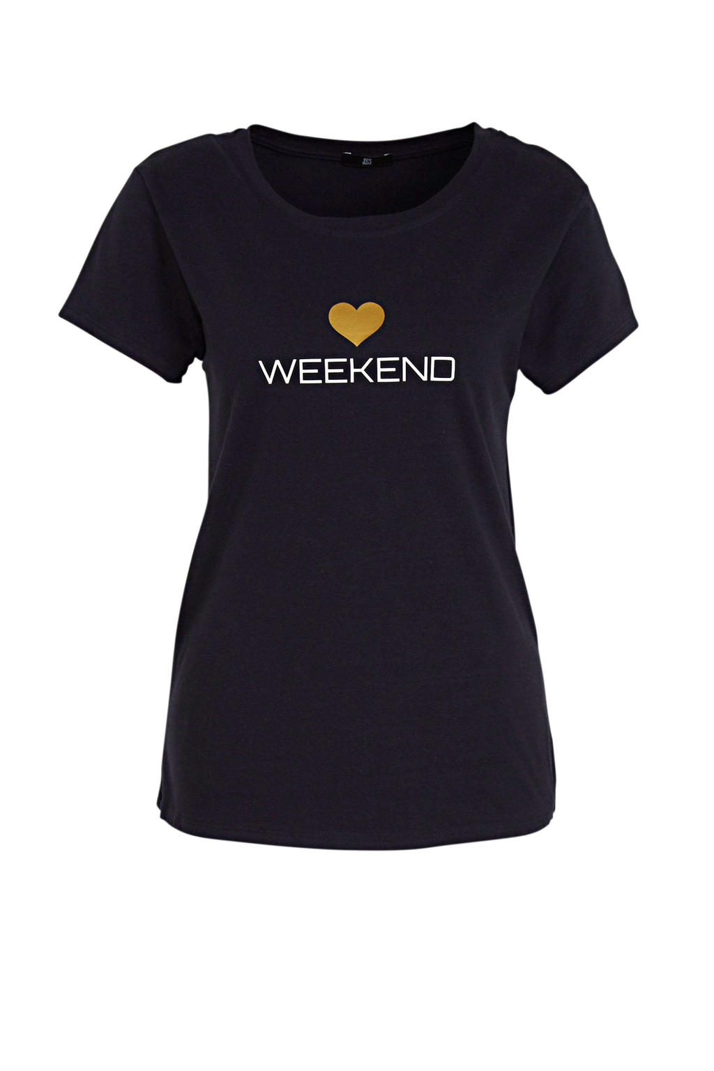 JOSS Tshirt met tekstprint zwart wehkamp
