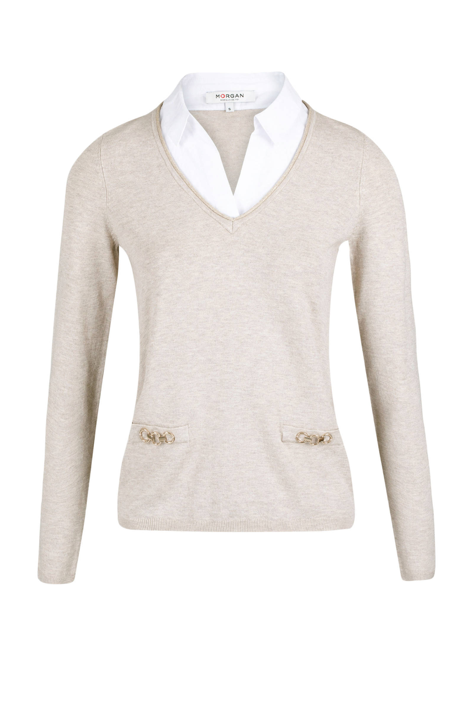 Morgan trui beige | wehkamp Morgan trui | wehkamp