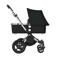 Bugaboo Cameleon 3+ 2-in-1 kinderwagen, aluminium frame/zwarte stof