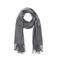 JACK & JONES sjaal met franjes JACSOLID grijs