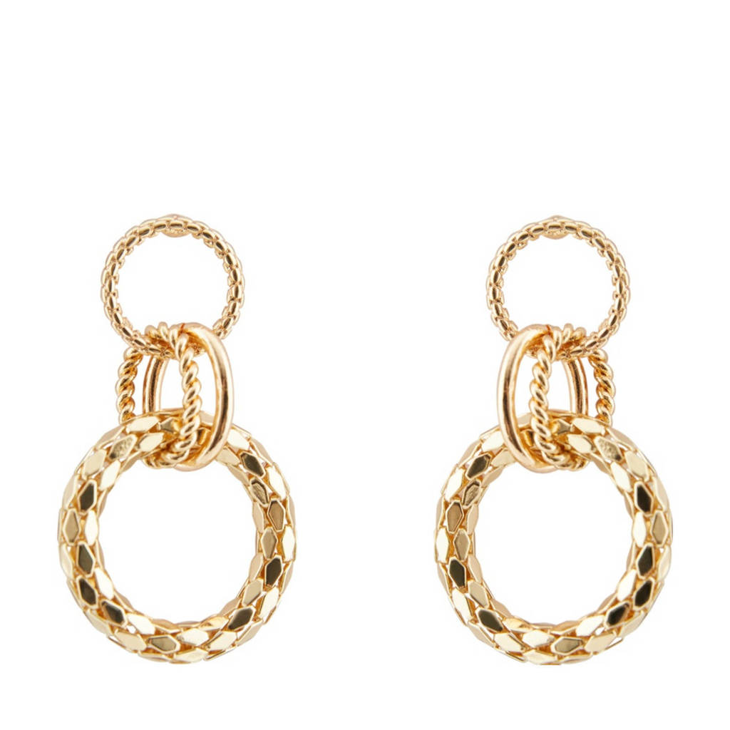 PIECES oorbellen PCSANDRA goud, Goud