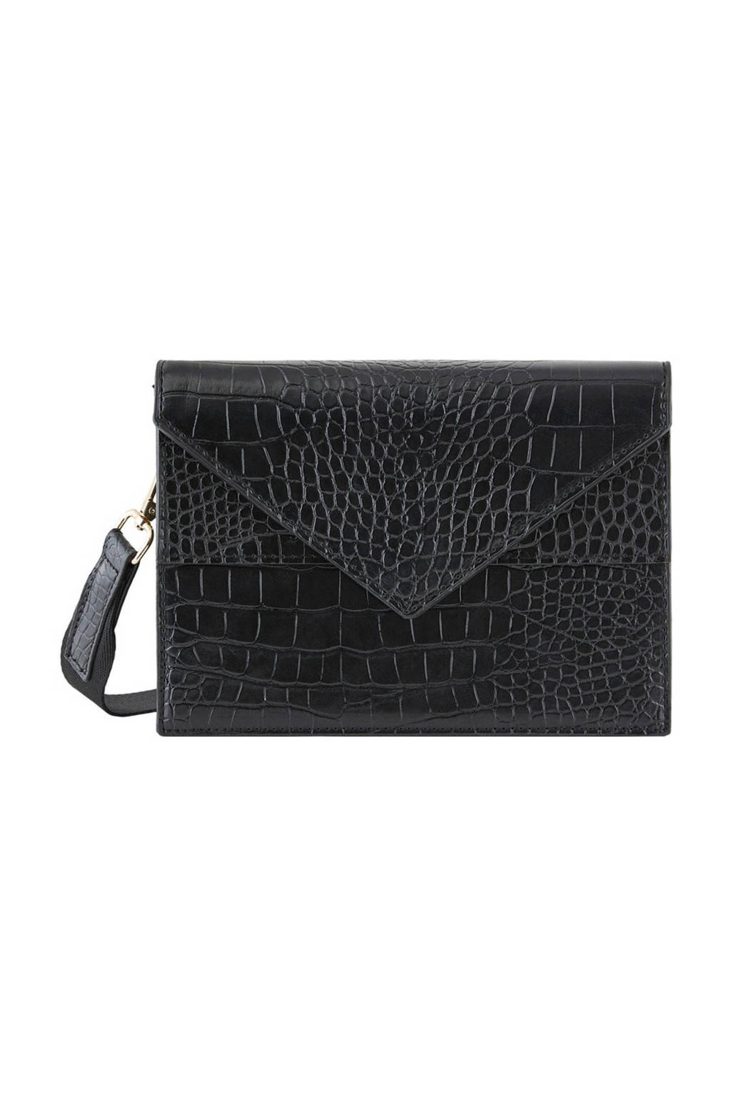 PIECES crossbody tas zwart, Zwart
