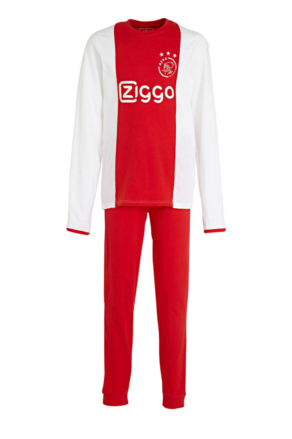 hoop Onderzoek Anemoon vis Ajax Ajax pyjama met logo rood/wit | wehkamp