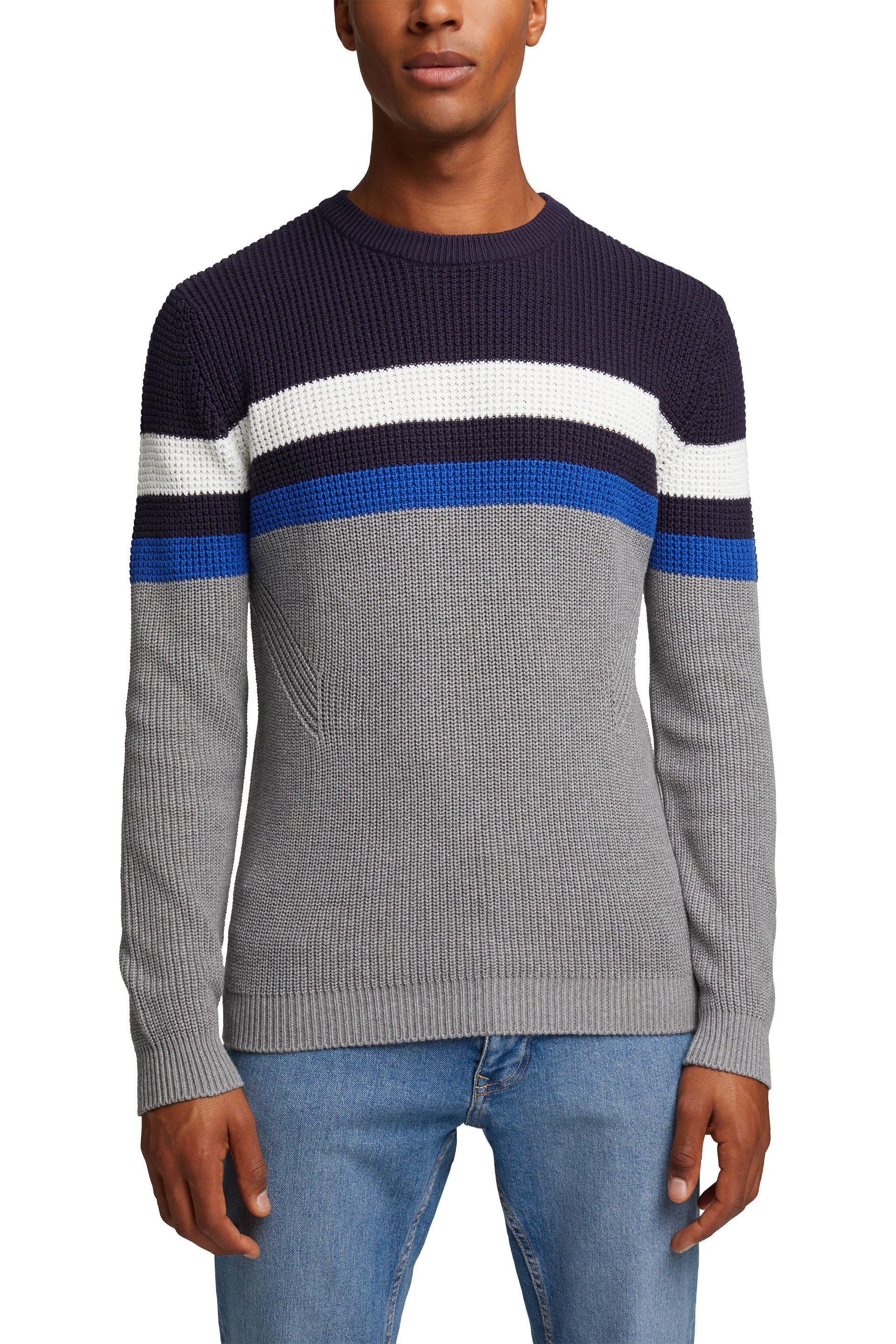 edc Men sweater grijsblauw | wehkamp edc Men sweater | wehkamp