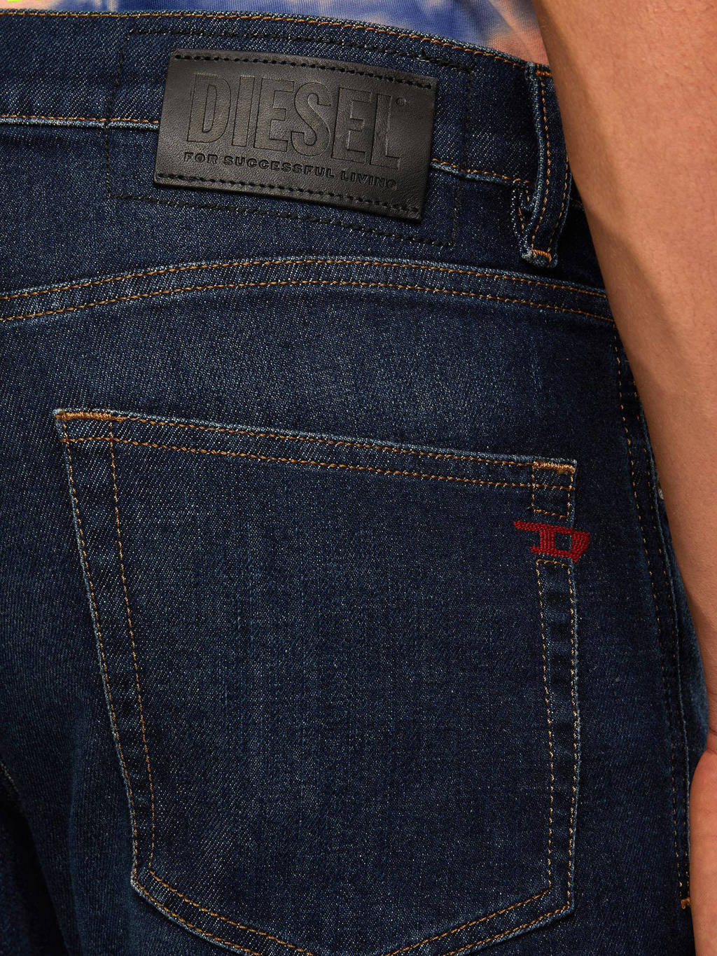 metgezel maatschappij matchmaker Diesel slim fit jeans D-Strukt dark denim | wehkamp
