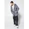 America Today straight fit regenjas Jace grey