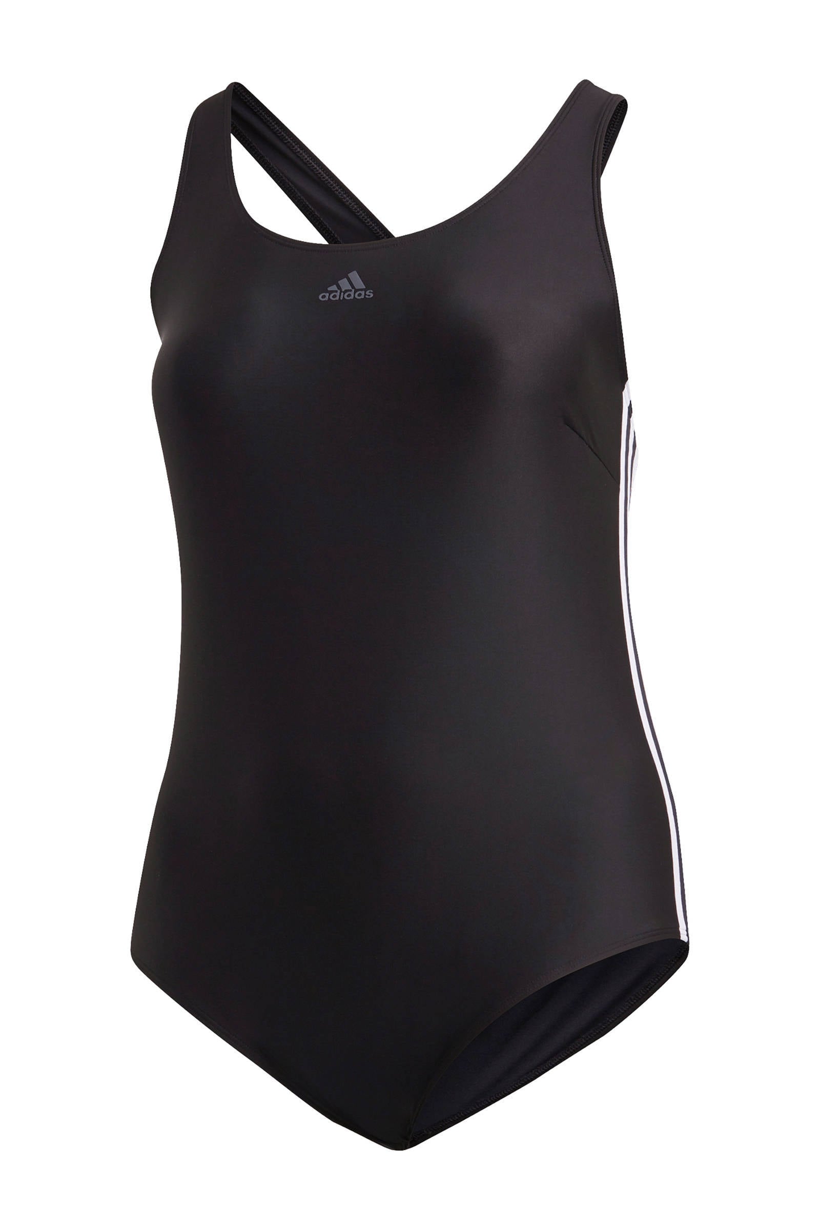 Adidas Performance Plus Size Infinitex sportbadpak 3 stripes zwart online kopen