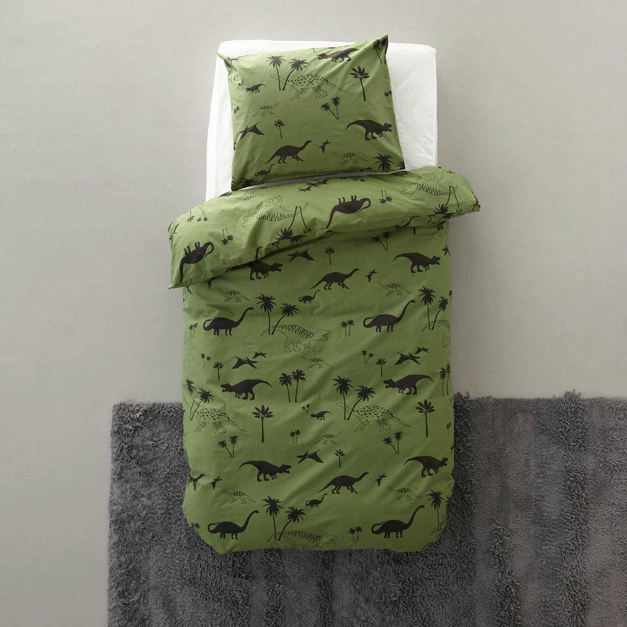 Wehkamp Home katoenen dekbedovertrek 1 persoons (140x200 cm) - Afbeelding 2