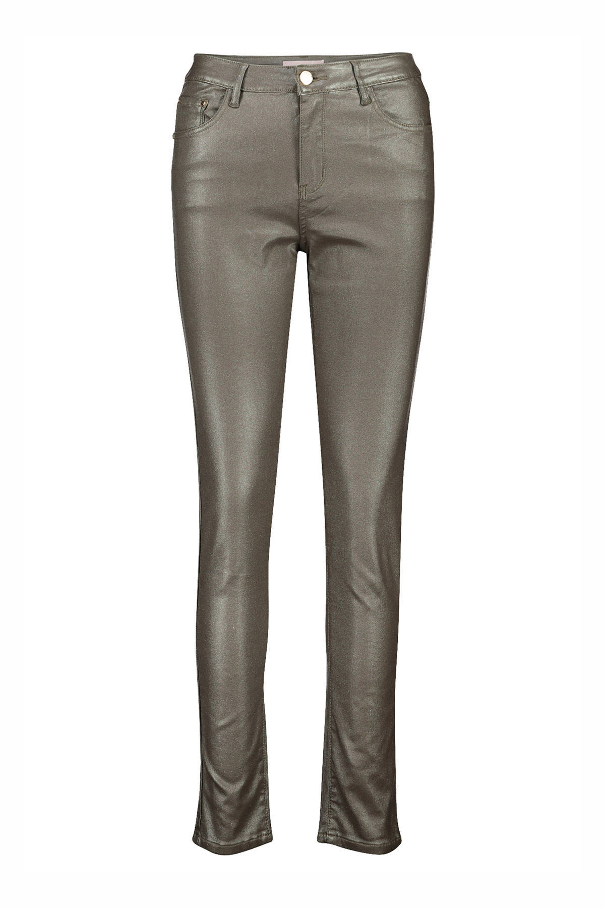 Cassis broek zilver | wehkamp