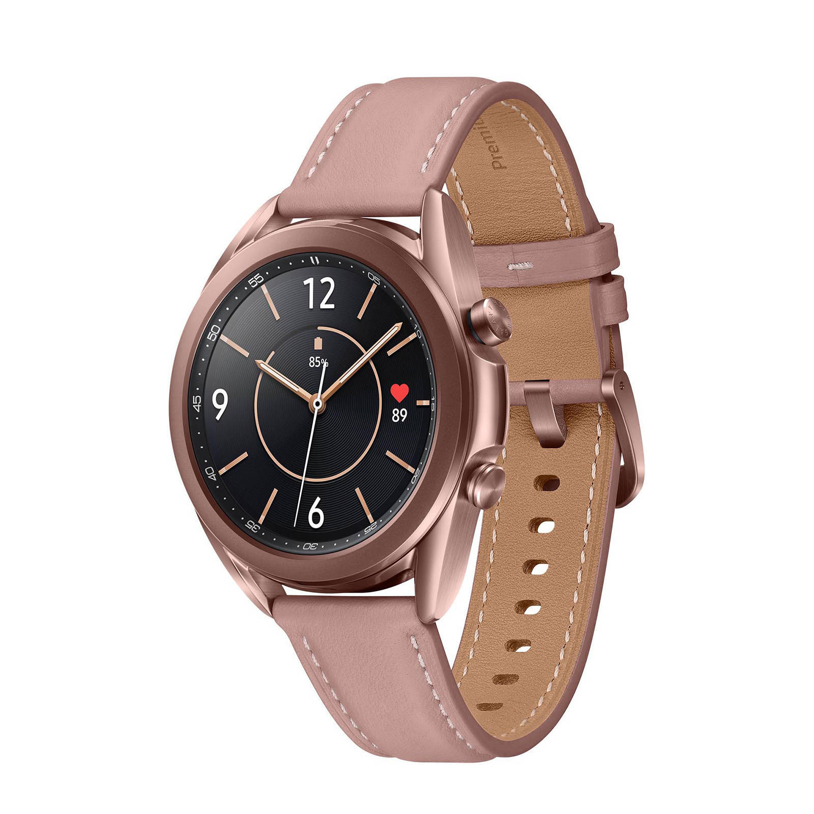 Samsung Galaxy Watch 3 - 41mm metalen bandje (rosé goud) -  Smartwatchbanden.nl