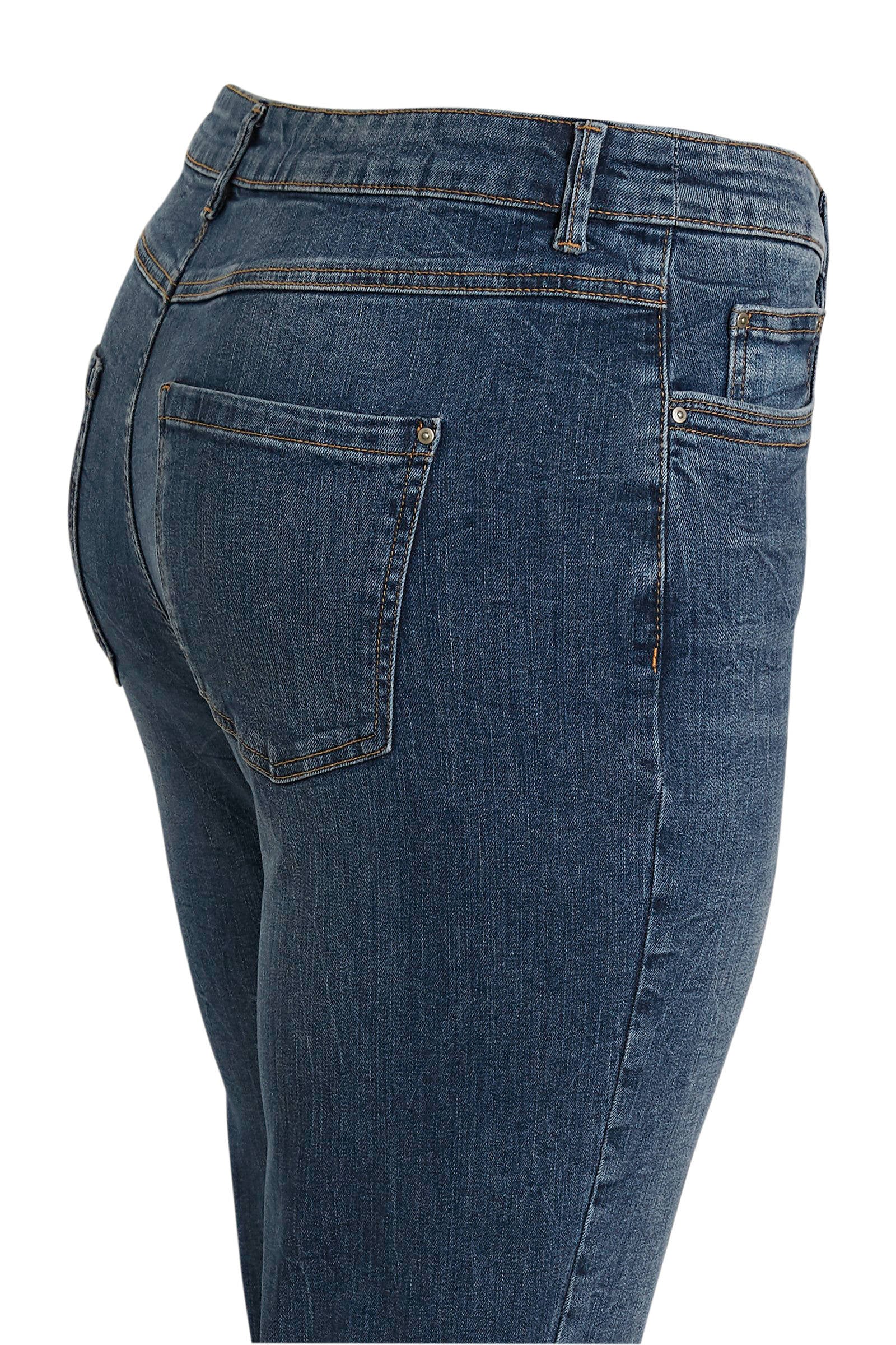 C\u0026A XL Yessica slim fit jeans blauw | wehkamp