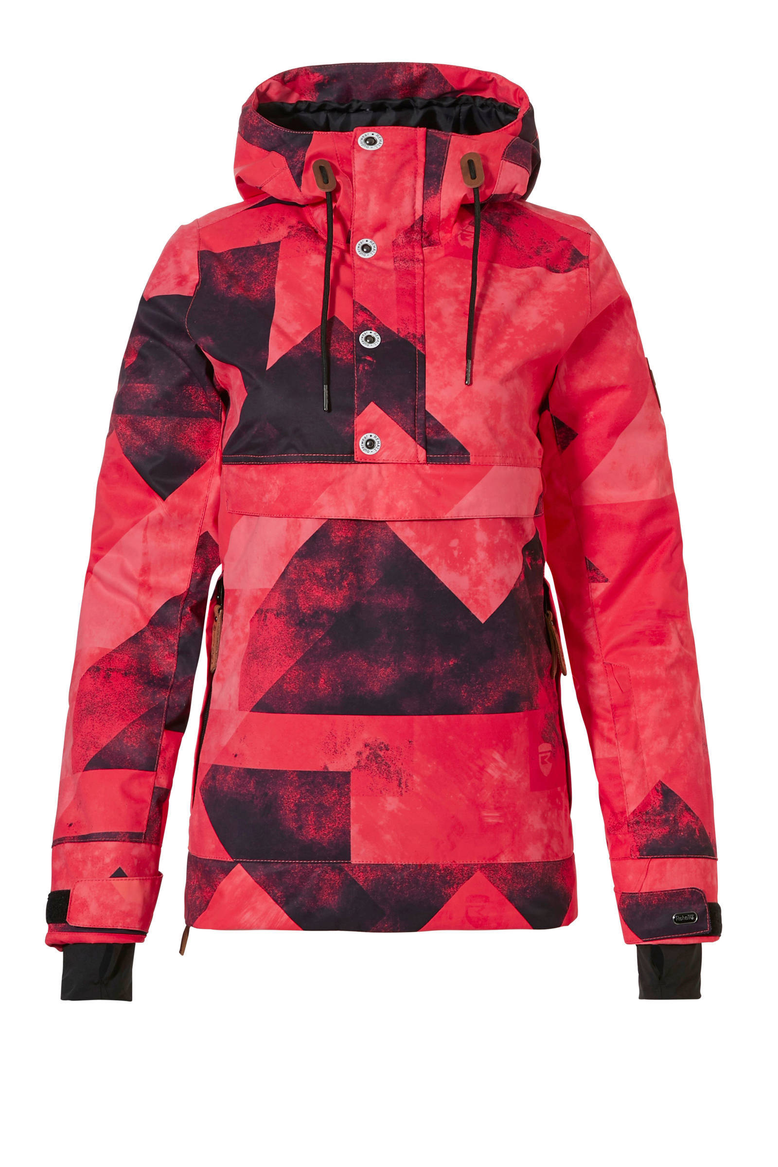 Rehall ski anorak Frida R rood/roze/zwart online kopen