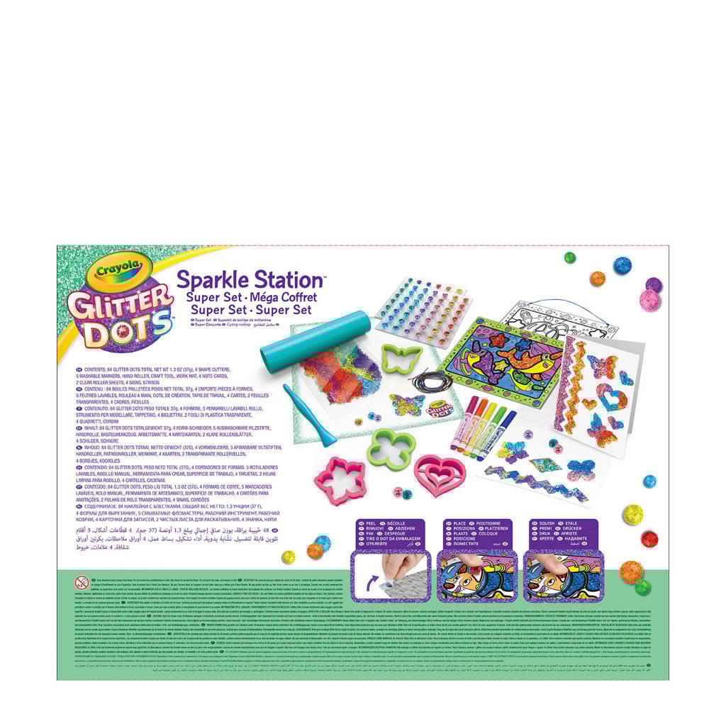 Crayola Glitter Dots Sparkle Station deluxe wehkamp