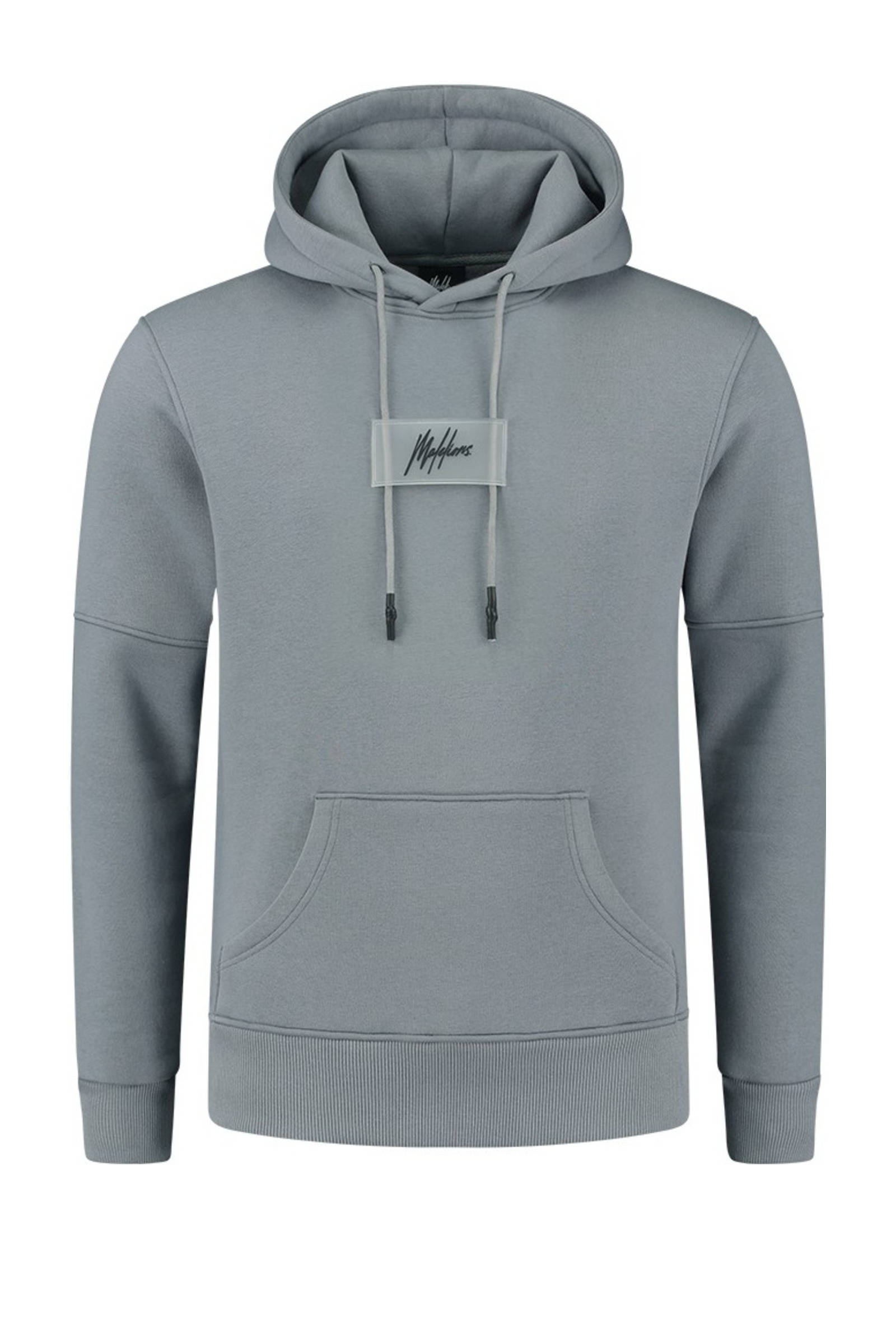 Malelions hoodie met logo grijs online kopen