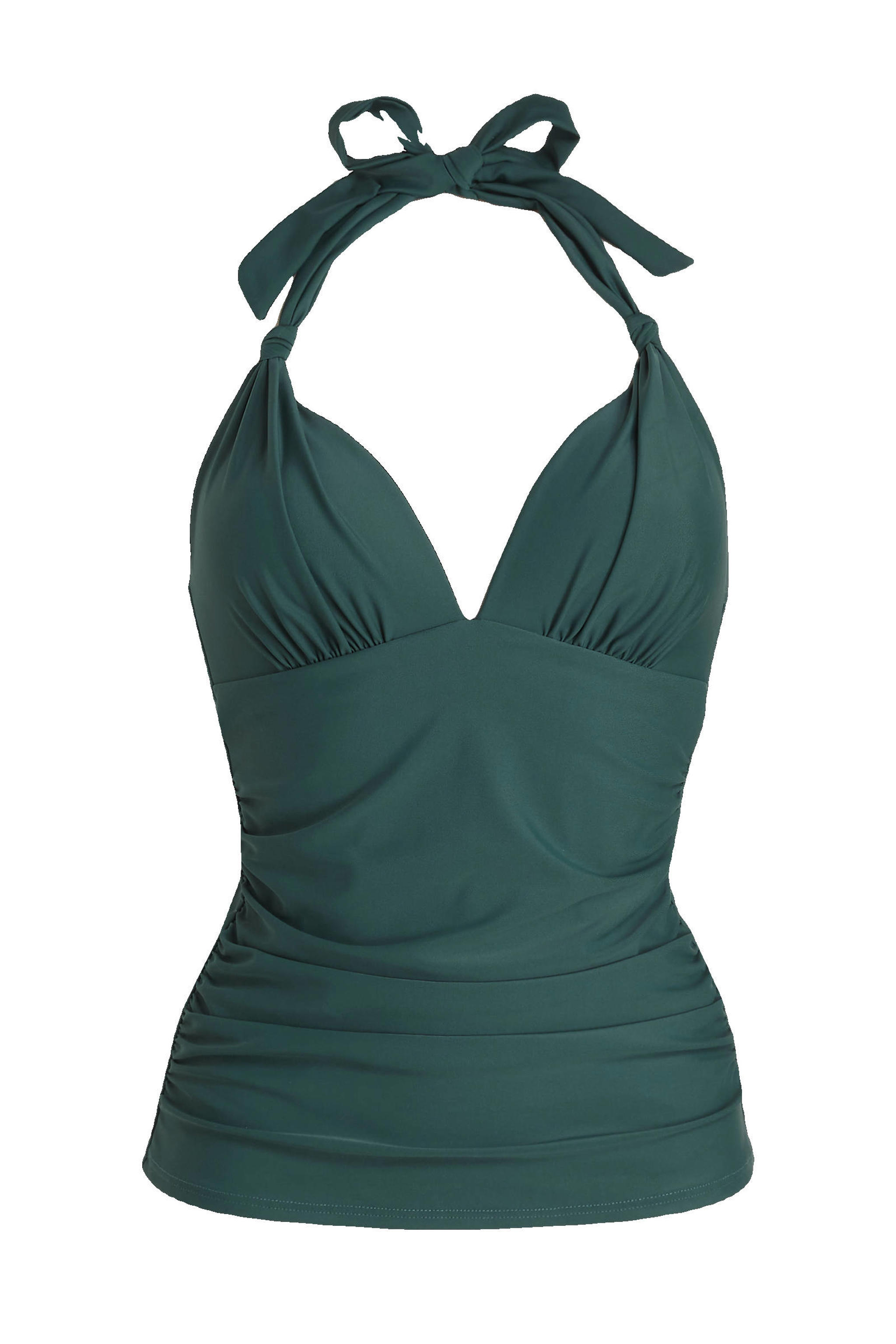 BEACHWAVE tankini bikinitop groen wehkamp