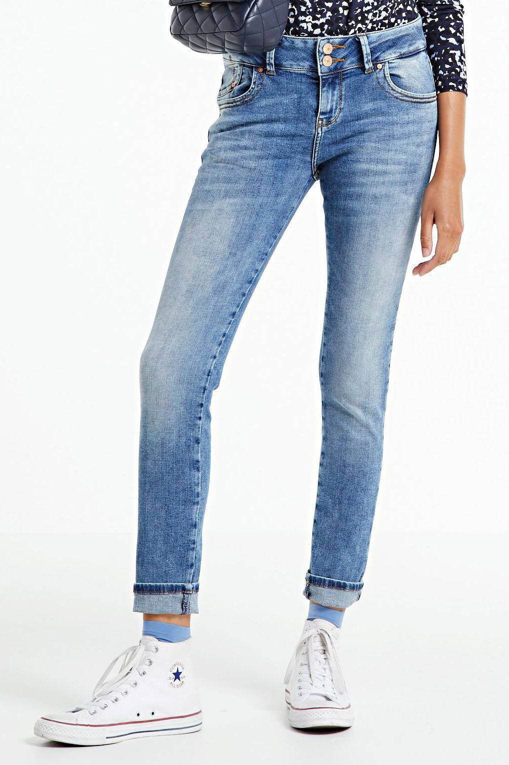 Mode Spijkerbroeken Slim jeans LTB Blue Addicted Slim jeans blauw casual uitstraling 