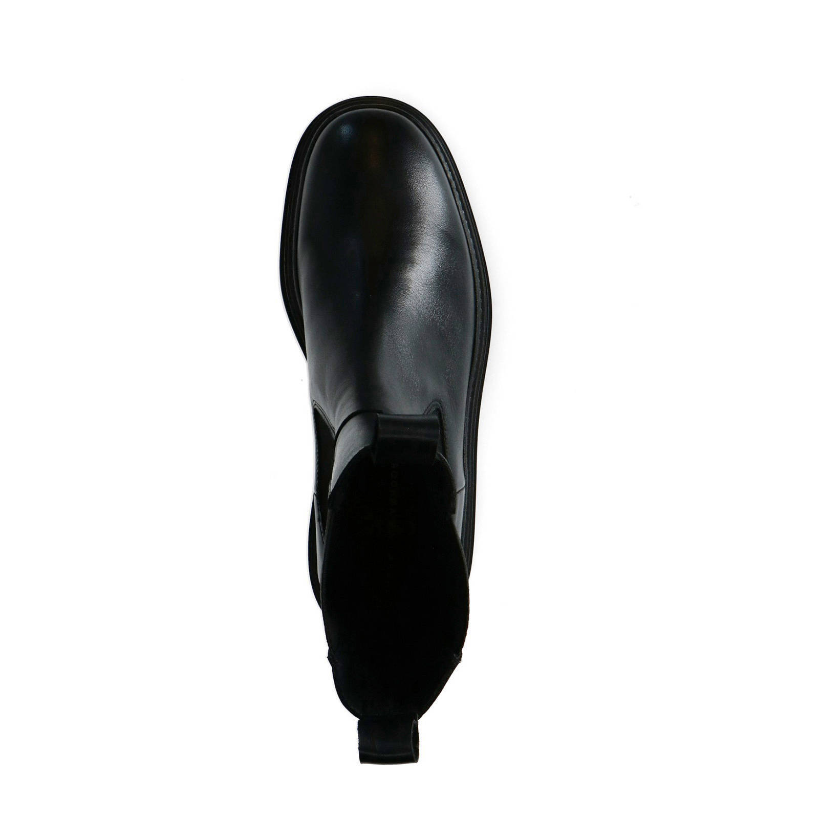 Sacha x Vivian Hoorn hoge leren chelsea boots zwart | wehkamp