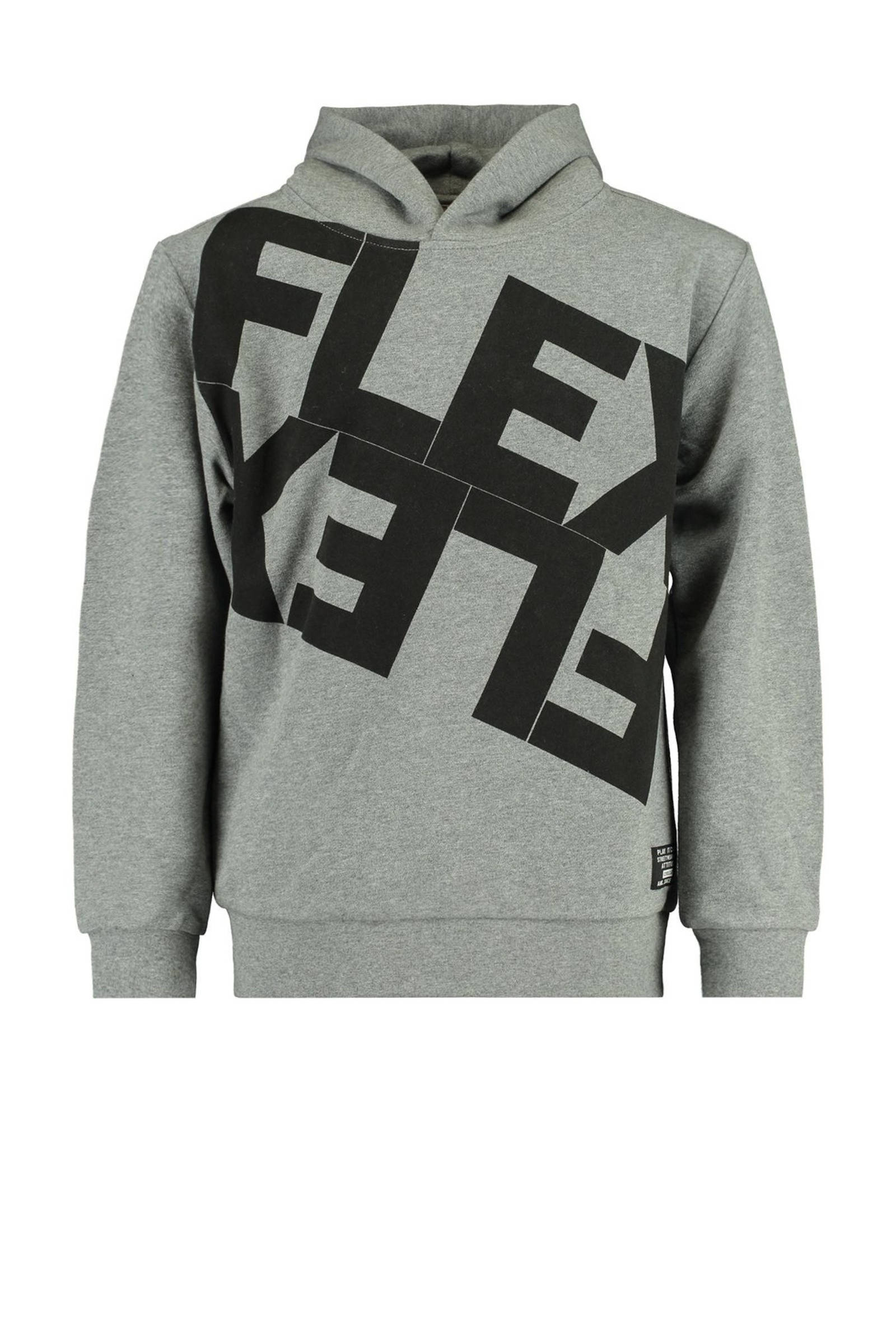 CoolCat Junior hoodie Shane met tekst grijs | wehkamp CoolCat hoodie okergeel | wehkamp