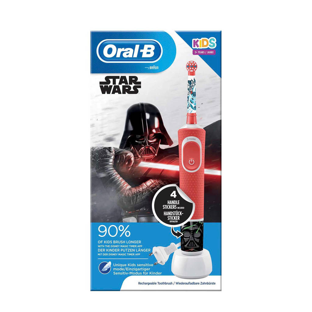 Oral B Kids Elektrische Tandenborsel Star Wars 3 Rood Wehkamp