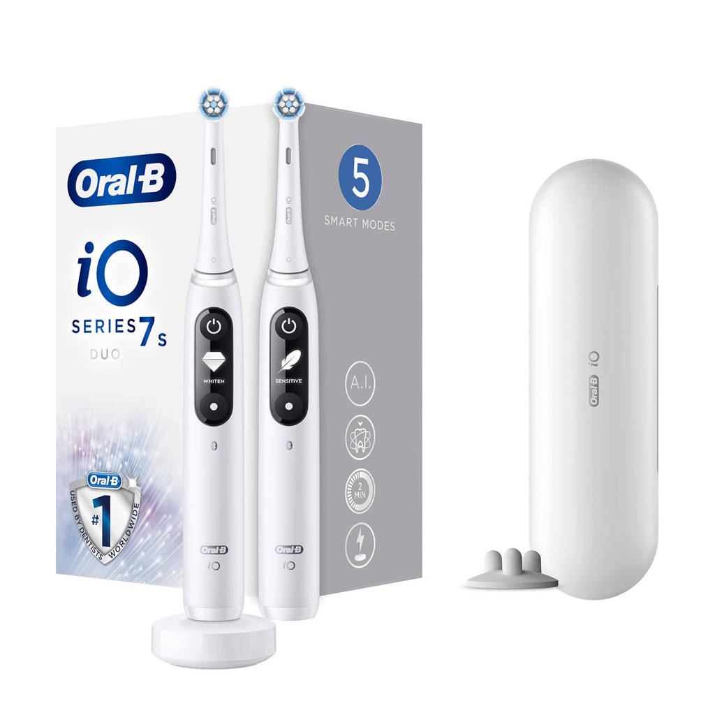 Gehoorzaam Schat kousen Oral-B iO Serie 7s Duo elektrische tandenborstels (wit) | wehkamp