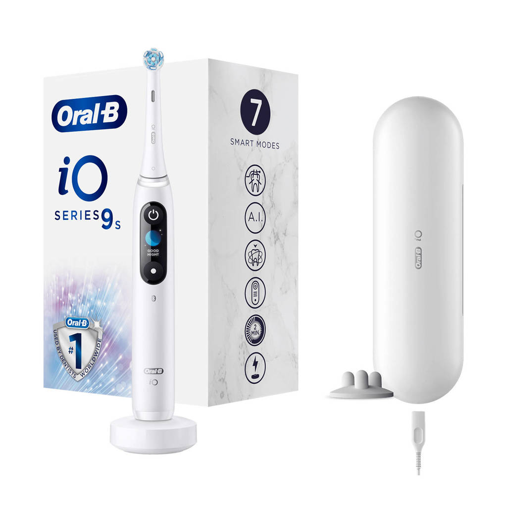 Oral-B iO Serie 9s elektrische tandenborstel (wit)