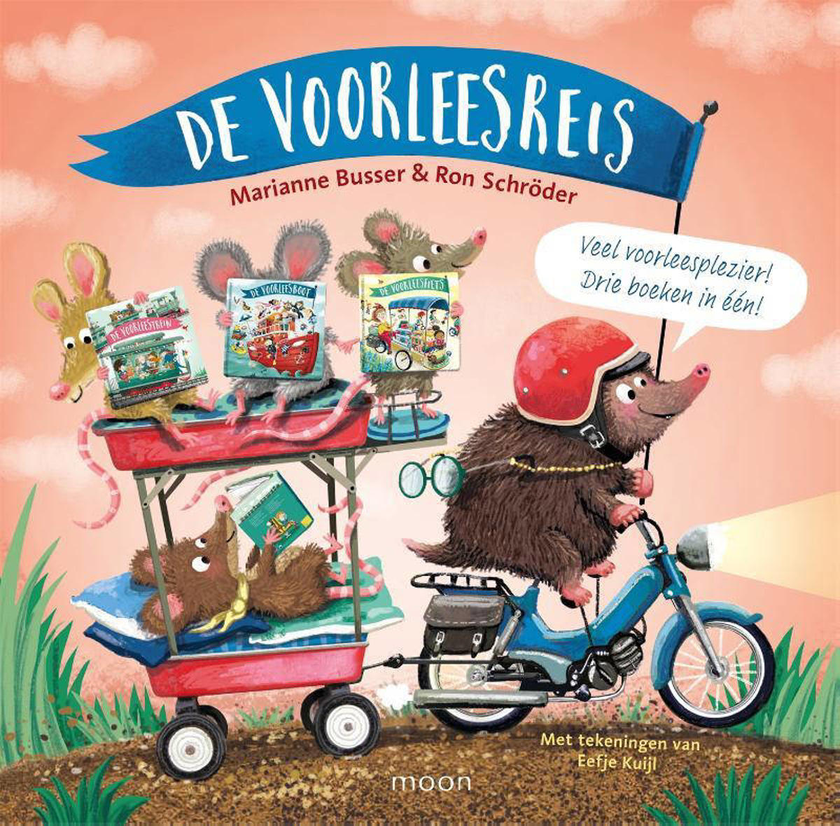 Marianne Busser en Ron Schröder De voorleesreis wehkamp