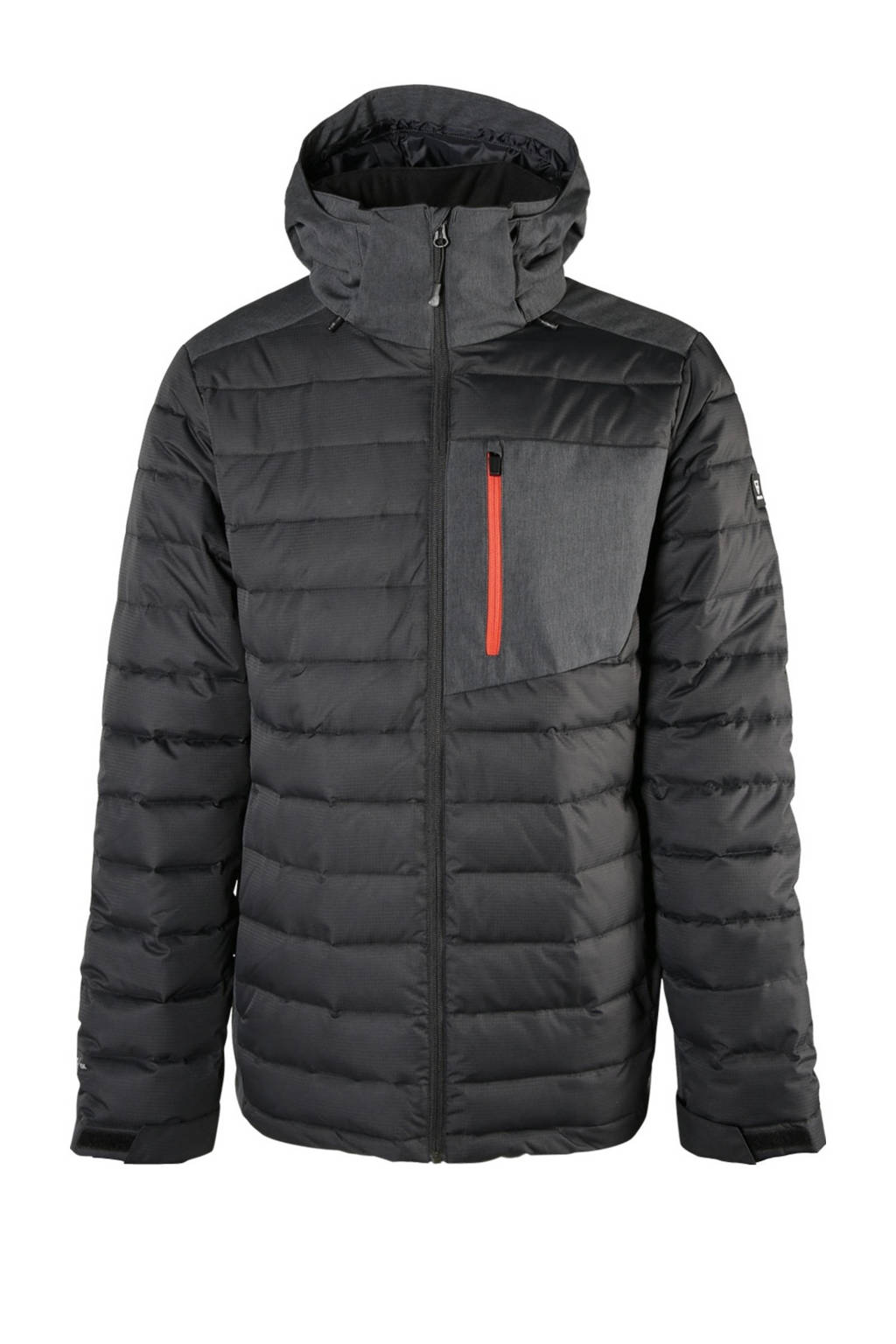 Brunotti jack Trysail JR zwart/grijs, Zwart/grijs