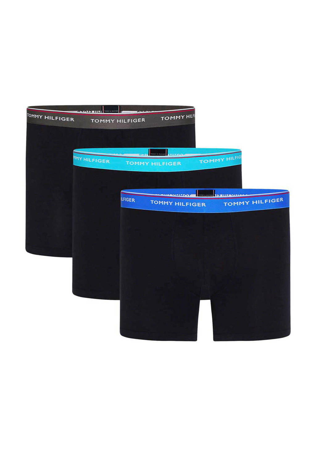 Tommy Hilfiger boxershort (set van 3), Zwart