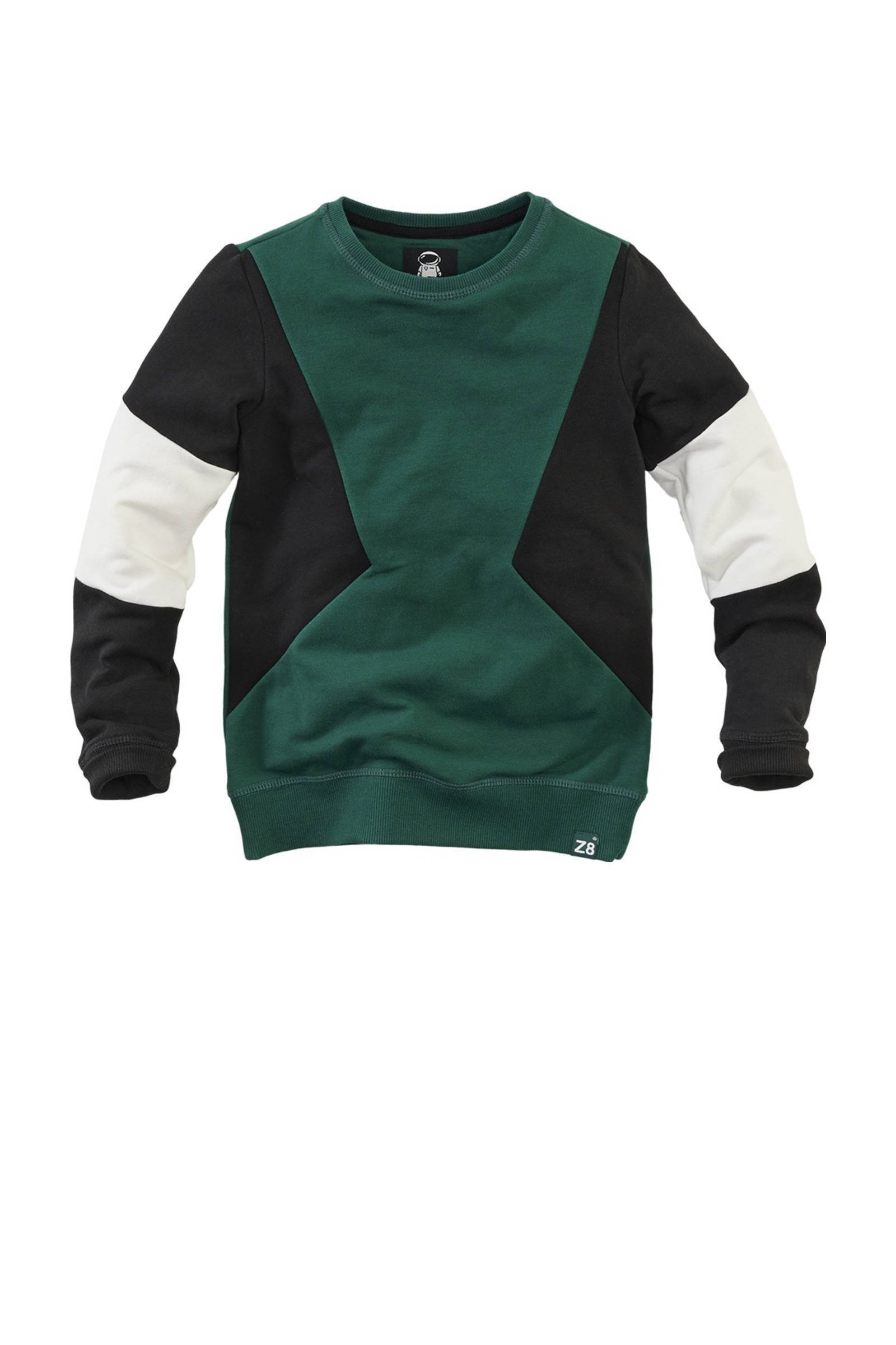 Z8 sweater Nico groenzwartwit | wehkamp Z8 sweater Nico groenzwartwit | wehkamp