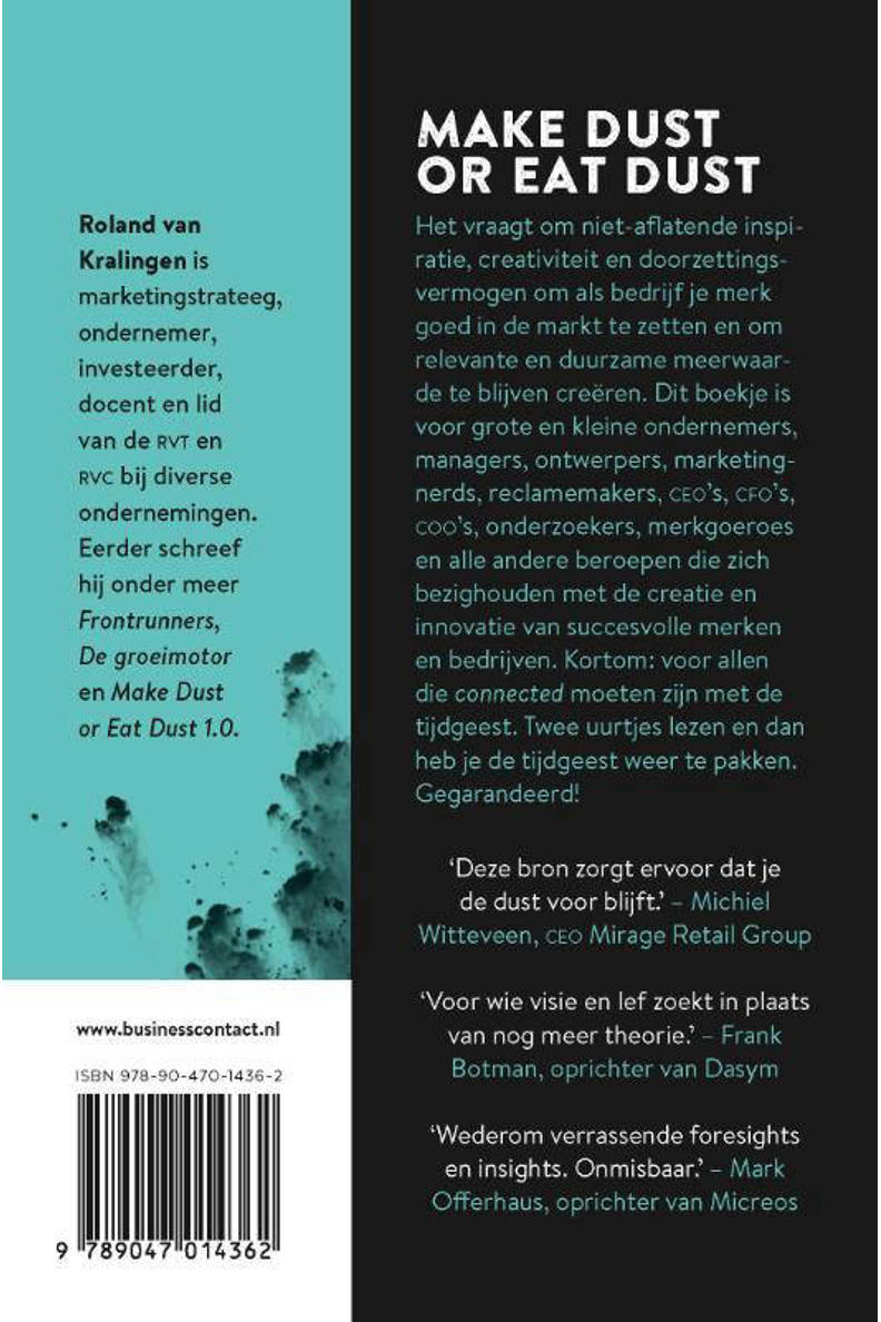 Roland van Kralingen Make Dust or Eat Dust 2.0 wehkamp