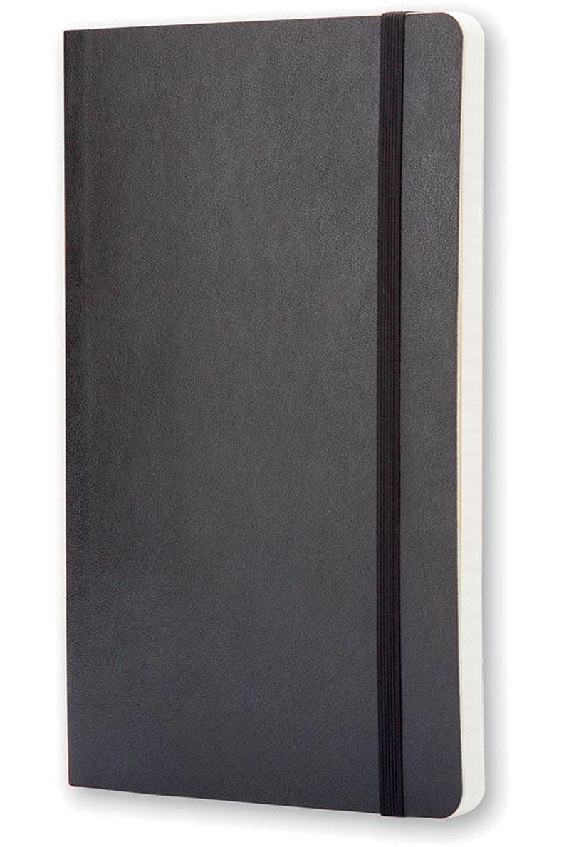 Moleskine notitieboek Soepel Pocket gelijnd zwart (9 x 14 cm) wehkamp