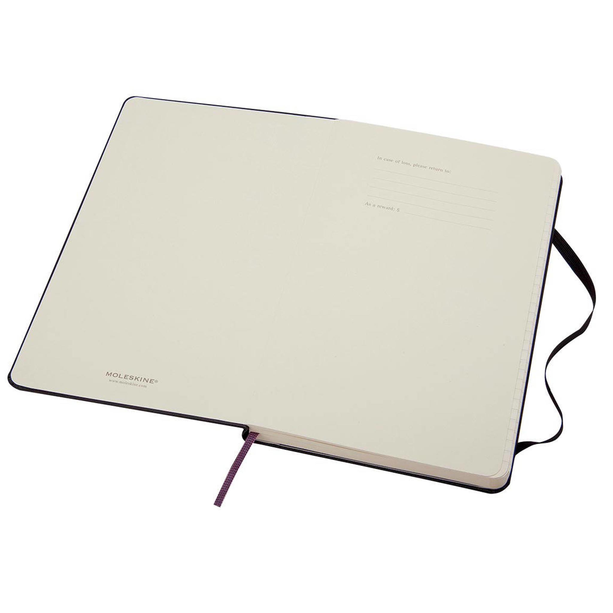 Moleskine notitieboek Hard Pocket gelijnd zwart (9 x 14 cm) wehkamp