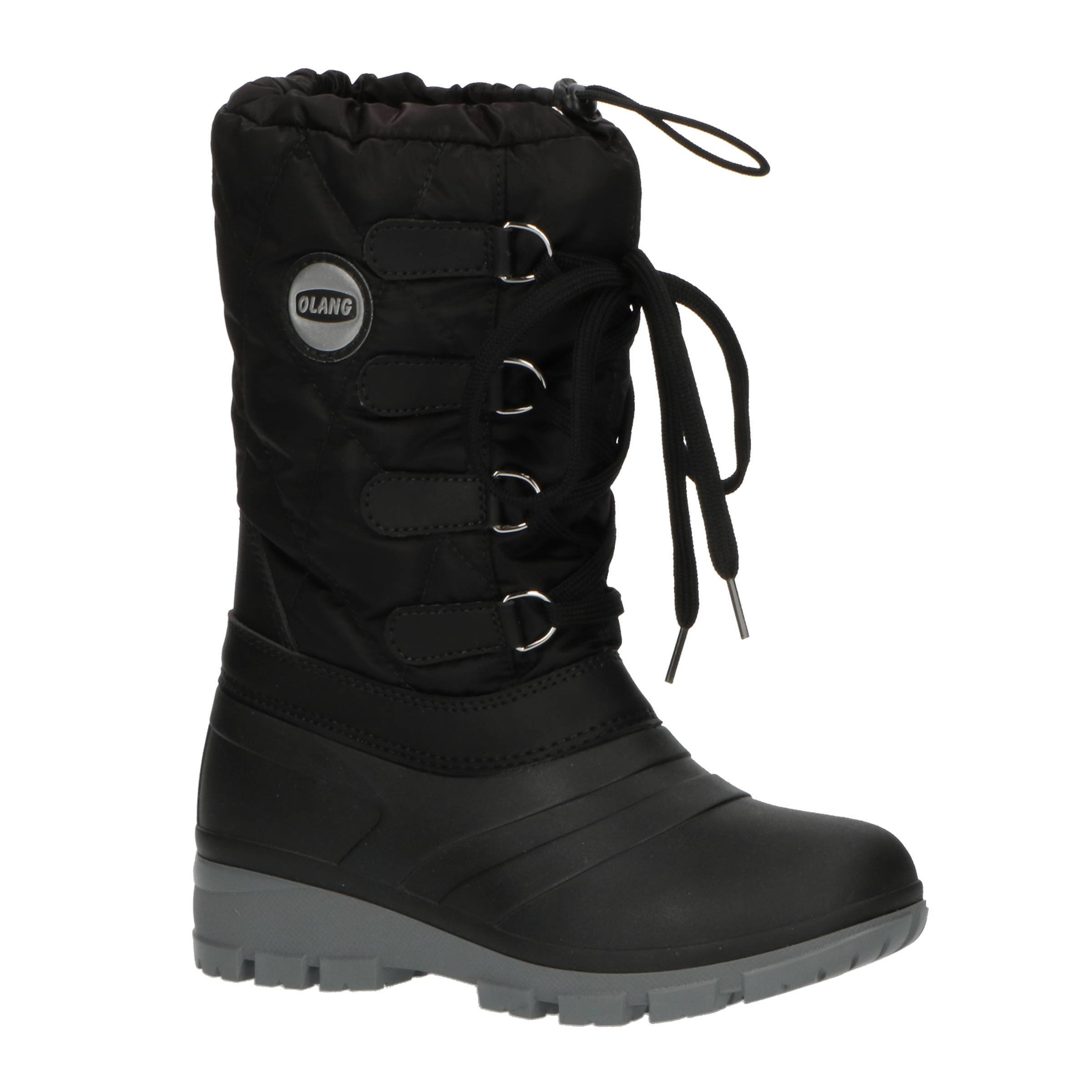 Snowboots dames zwart sale hot sale