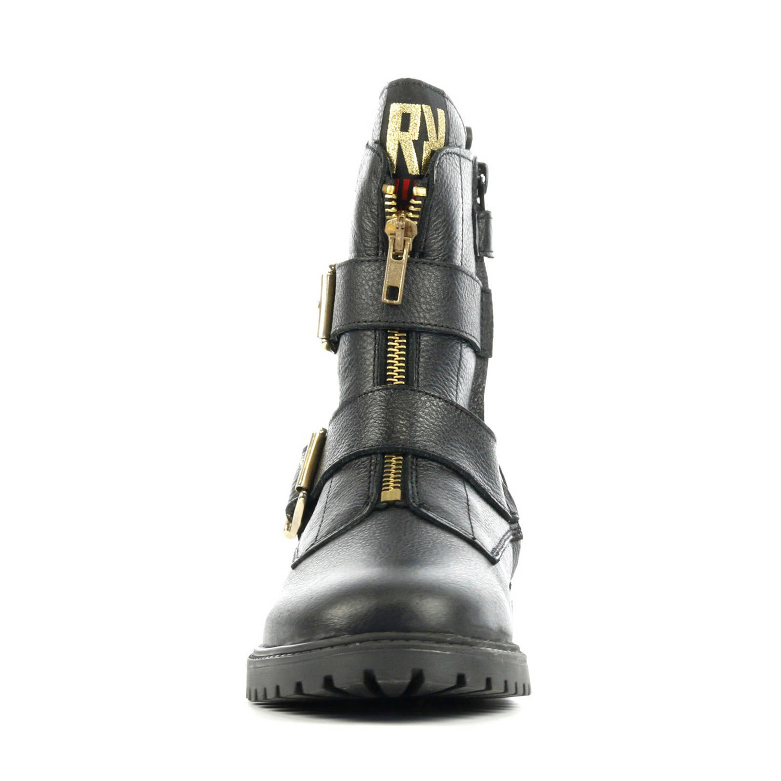 Red Rag 11102 leren bikerboots zwart | wehkamp Red Rag 11102 leren bikerboots zwart | wehkamp