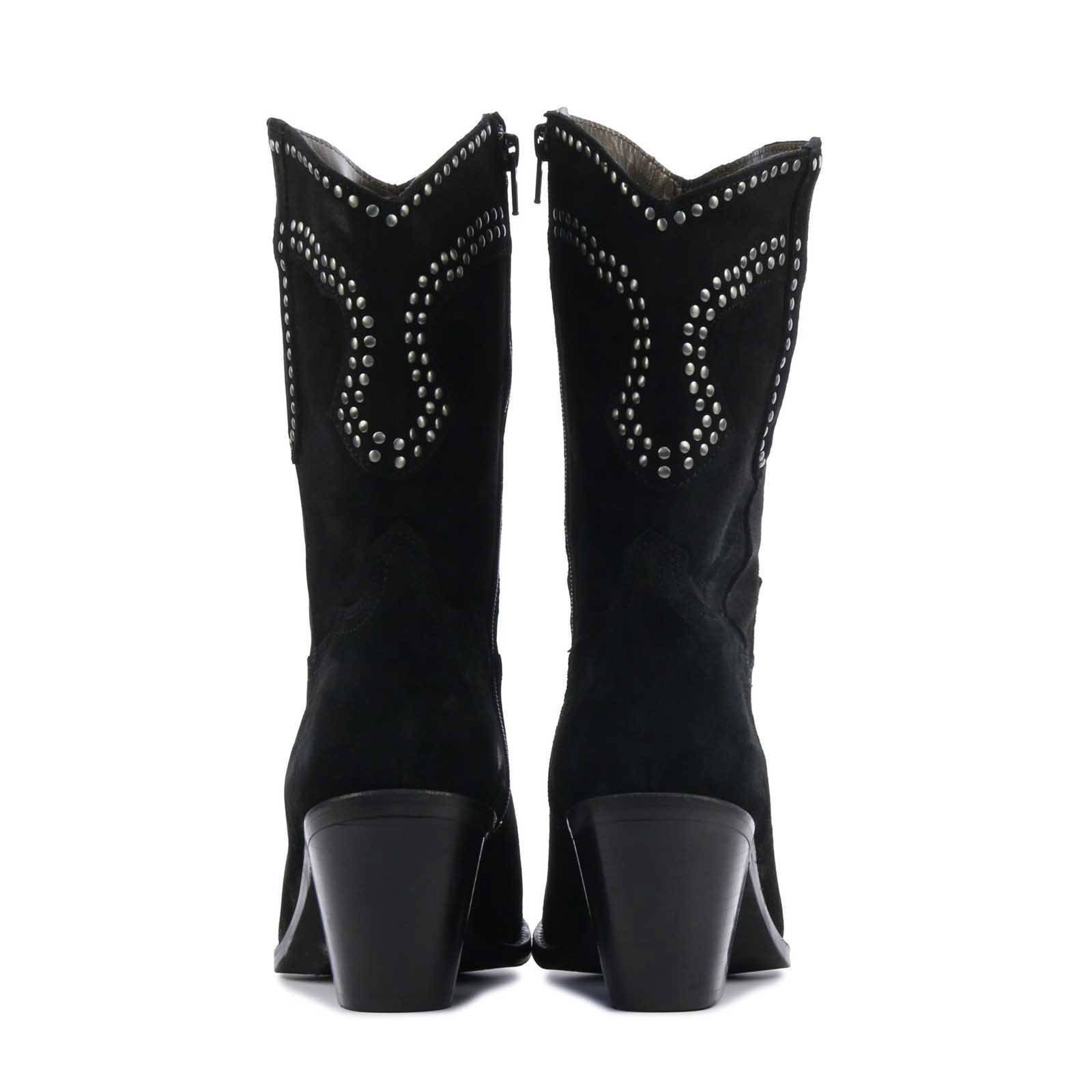Red Rag 77102 suède cowboylaarzen met studs zwart | wehkamp Red Rag 77102 suède cowboylaarzen met studs zwart | wehkamp