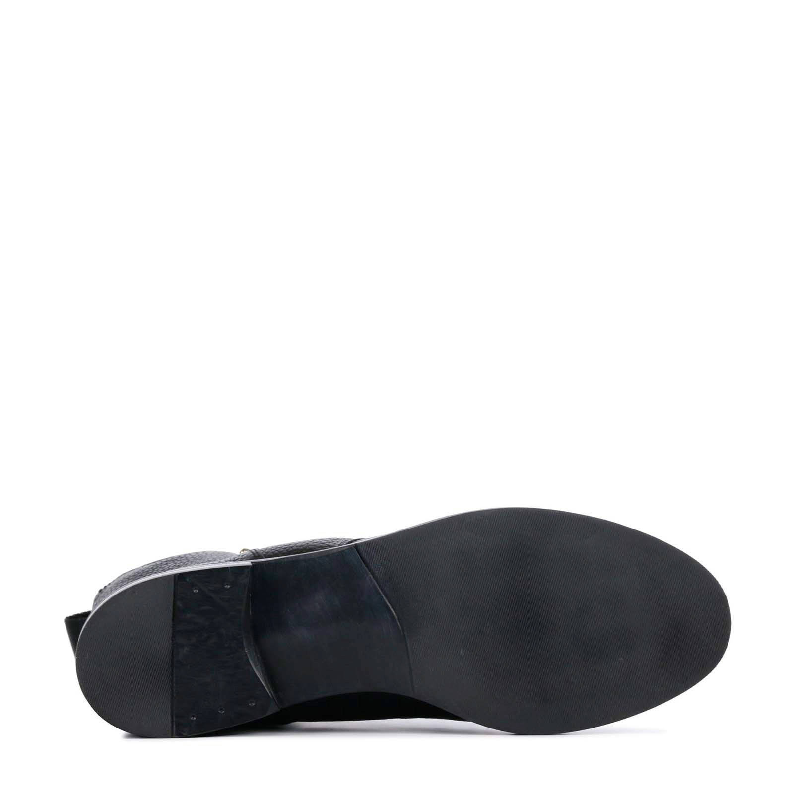 Via Vai 5505010 leren veterboots zwart | wehkamp