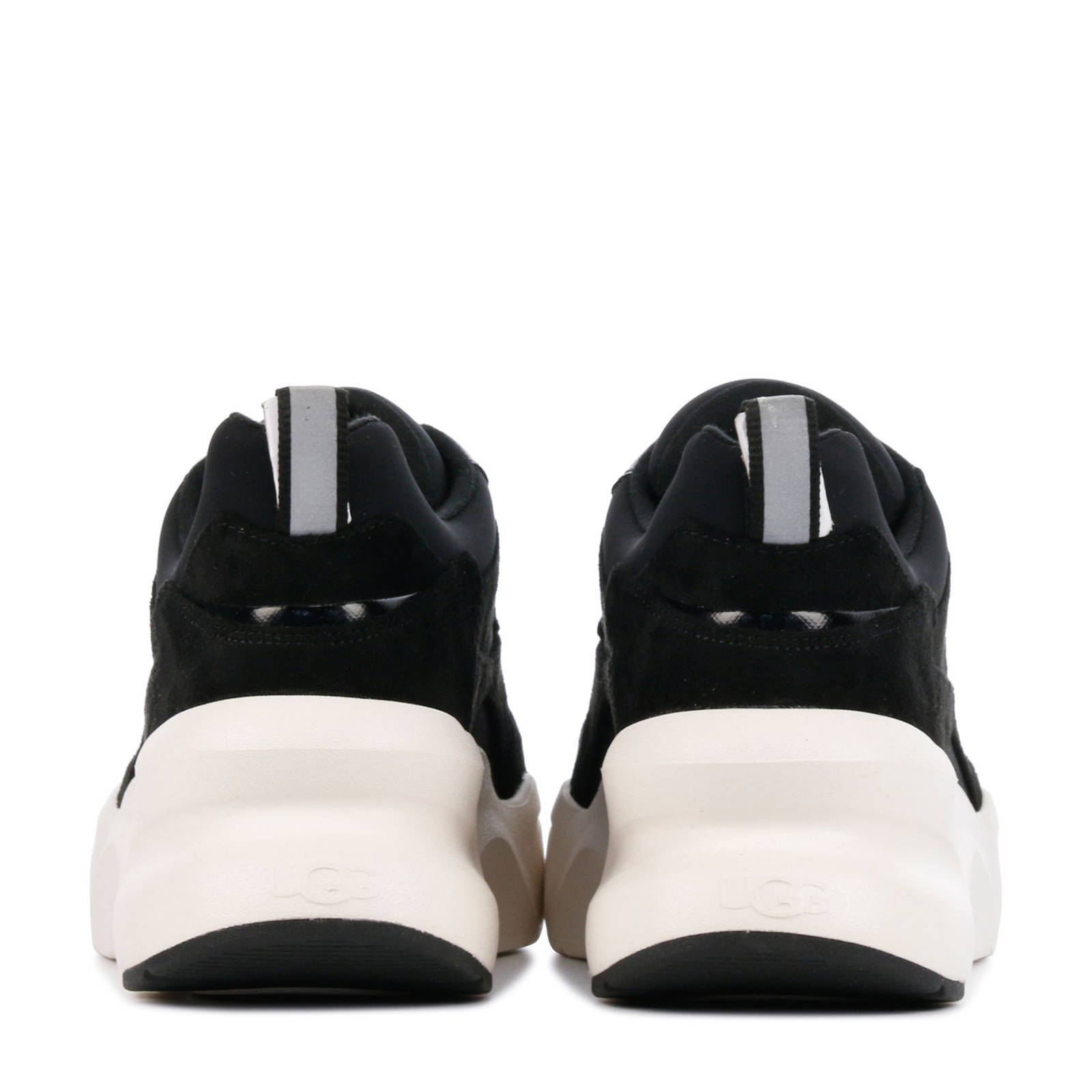 UGG LA Hills suède chunky sneakers zwart | wehkamp