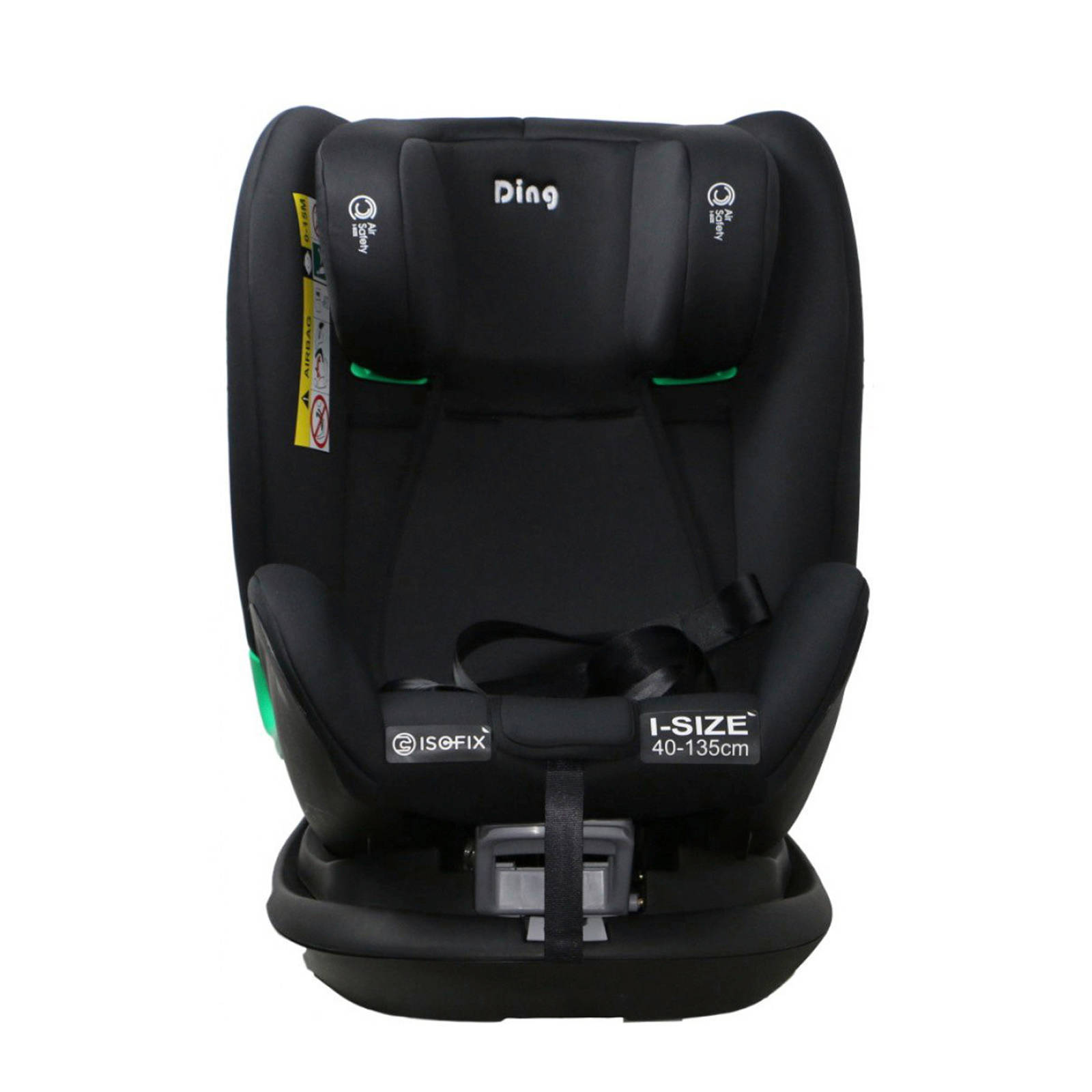 Ding Autostoel Philo 360° i-Size 0-36kg zwart | wehkamp