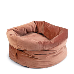 Fluco Kattenmand - Fluweel - Roze - 45x45x35 cm