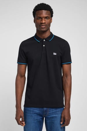 regular fit polo zwart