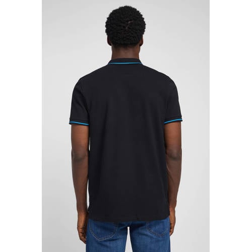 Lee regular fit polo zwart afbeelding