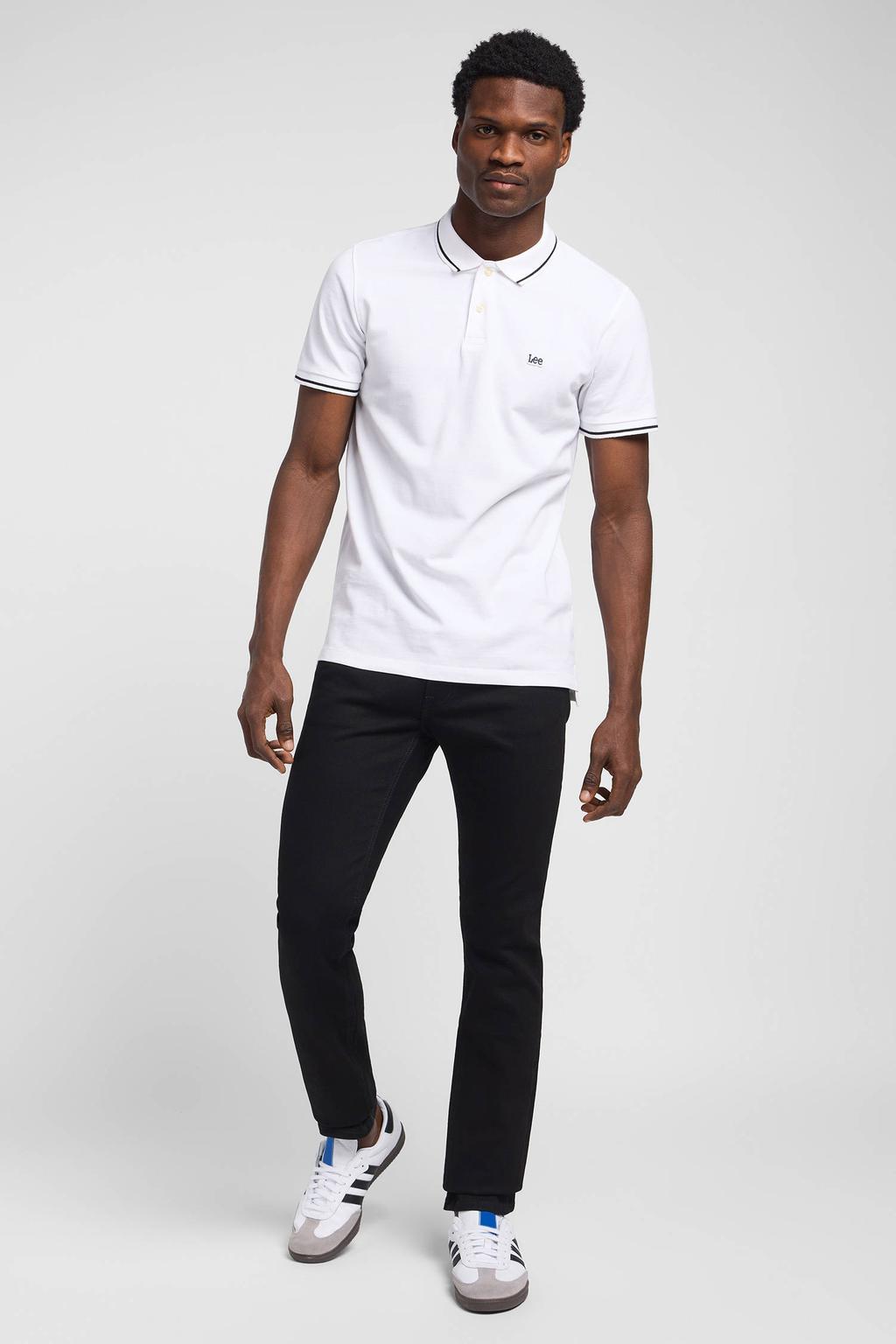 Lee slim tapered fit jeans Luke clean black
