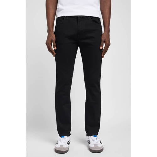 Lee slim tapered fit jeans Luke clean black afbeelding