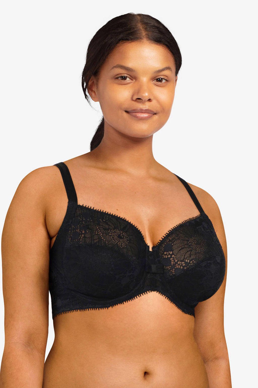 Chantelle niet-voorgevormde beugelbh Day to Night zwart