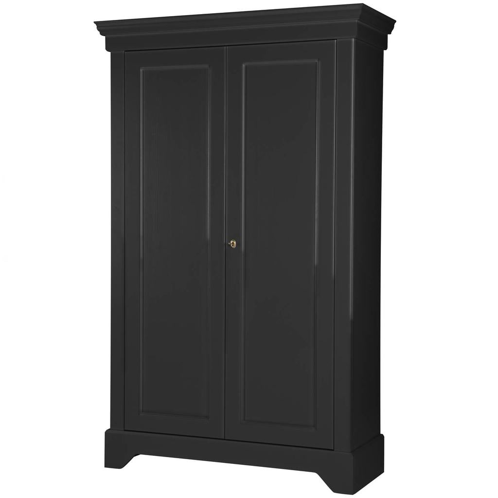 WOOOD Isabel Brocante Kast - Grenen - Wit - 191x118x47